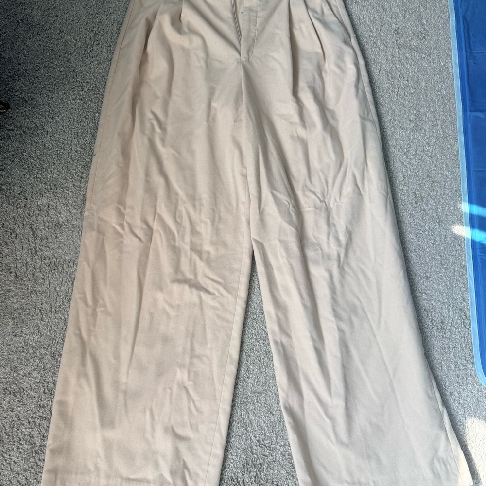 Banana Republic Cream Trousers